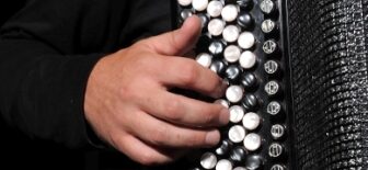 Chromatic accordion keyboard right hand