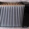 C system 80 bass chromatic button accordion with free bass converter - bellows back